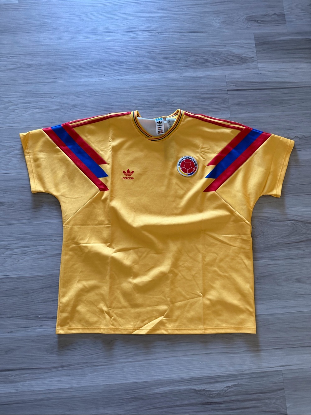 Colombia fcf soccer Jersey 90 size 2xl